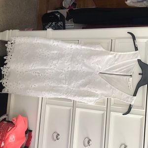 White Detailed dress